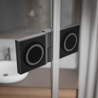 Душевая дверь Radaway Essenza Pro Brushed GunMetal DWJ 100 см