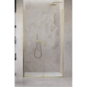 Душевая дверь Radaway Furo Brushed Gold DWJ 90 см правосторонняя