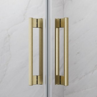 Душевая дверь Radaway Idea 8 Brushed Gold DWJ 120 см левосторонняя