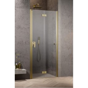 Душевая дверь Radaway Nes Brushed Gold DWB 90 см