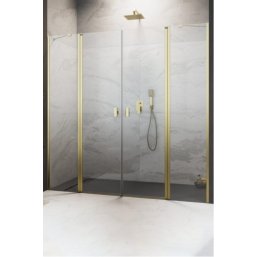 Душевая дверь Radaway Nes Brushed Gold DWD II 73+6...