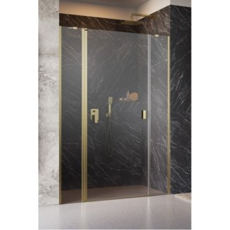 Душевая дверь Radaway Nes Brushed Gold DWJS 140 см