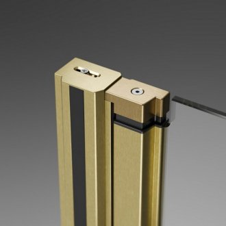 Душевая дверь Radaway Nes Brushed Gold DWJS 140 см