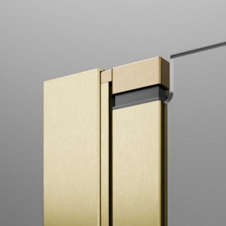 Душевая дверь Radaway Nes Brushed Gold DWJS 140 см