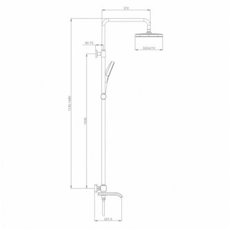 Душевая стойка Raglo R22 R22.26