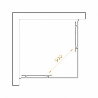 Душевой уголок RGW Passage PA-030B 90x90