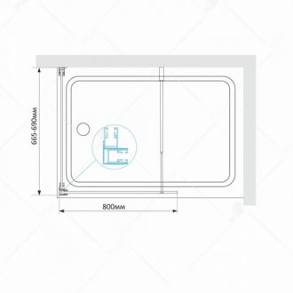Шторка на ванну RGW Screens SC-72 80x70
