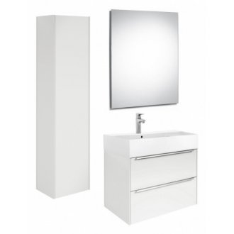 Мебель для ванной Roca Beyond Inspira Unik 80 см белый глянец