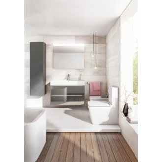 Мебель для ванной Roca Beyond Inspira Unik 100 см городской дуб с зеркалом