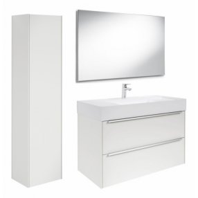Мебель для ванной Roca Beyond Inspira Unik 100 см белый глянец