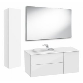 Мебель для ванной Roca Beyond Unik 120 см белый глянец