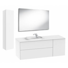 Мебель для ванной Roca Beyond Unik 140 см белый глянец