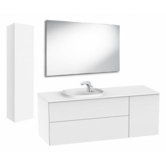 Мебель для ванной Roca Beyond Unik 140 см белый глянец