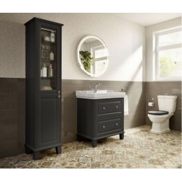 Мебель для ванной Roca Carmen 60 см темно-серый са...
