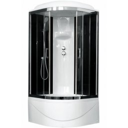 Душевая кабина Royal Bath RB100BK6-BT-CH 100x100