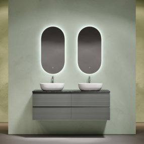 Мебель для ванной Sancos Folk 140 серая TT140A1X