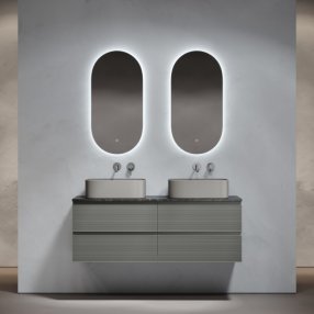 Мебель для ванной Sancos Folk 140 серая TT140A1