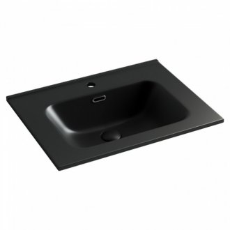 Тумба с раковиной Sancos Libra 60 дуб чарльстон Black