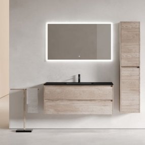 Мебель для ванной Sancos Libra 120-1 дуб галифакс Black