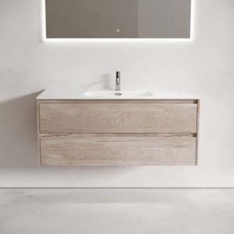 Тумба с раковиной Sancos Libra 120-1 дуб галифакс