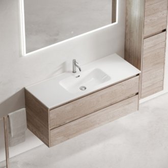 Тумба с раковиной Sancos Libra 120-1 дуб галифакс