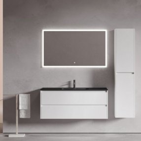 Мебель для ванной Sancos Libra 120-1 белая Black