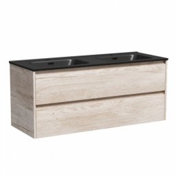 Тумба с раковиной Sancos Libra 120-2 дуб галифакс ...