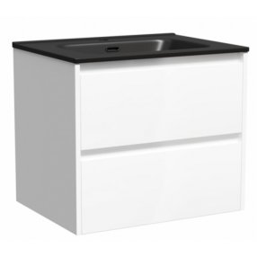 Тумба с раковиной Sancos Libra 60 белая Black