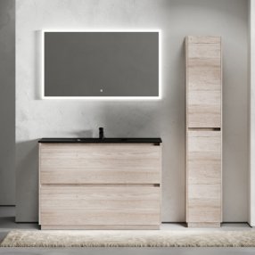 Мебель для ванной Sancos Libra Floor 120-1 дуб галифакс Black