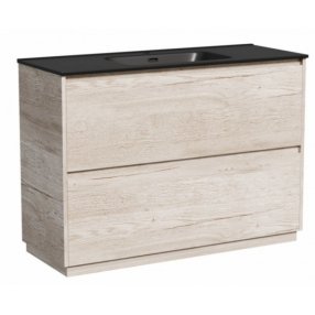 Тумба с раковиной Sancos Libra Floor 120-1 дуб галифакс Black