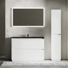 Мебель для ванной Sancos Libra Floor 120-1 белая Black
