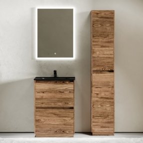 Мебель для ванной Sancos Libra Floor 60 дуб чарльстон Black
