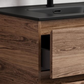Тумба с раковиной Sancos Libra Floor 60 дуб чарльстон Black