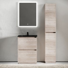 Мебель для ванной Sancos Libra Floor 60 дуб галифакс Black
