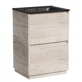 Тумба с раковиной Sancos Libra Floor 60 дуб галифакс Black
