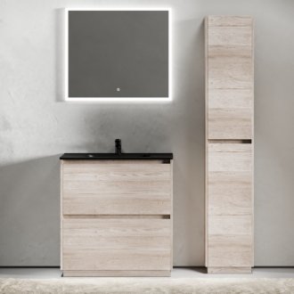 Мебель для ванной Sancos Libra Floor 80 дуб галифакс Black