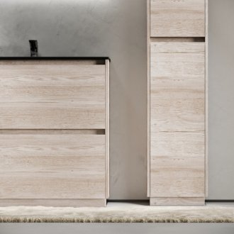 Тумба с раковиной Sancos Libra Floor 90 дуб галифакс Black