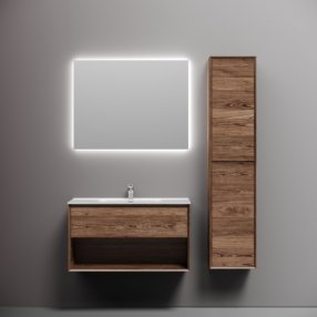 Мебель для ванной Sancos Marmi 1.0 90 дуб чарльстон