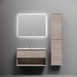 Мебель для ванной Sancos Marmi 1.0 90 дуб галифакс