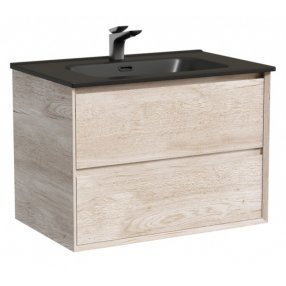 Тумба с раковиной Sancos Marmi 2.0 70 дуб галифакс Black