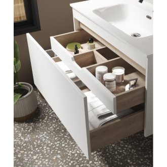 Мебель для ванной Sancos Smart 120-1 белая