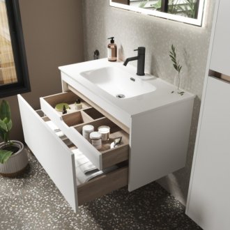 Мебель для ванной Sancos Smart 100 белая