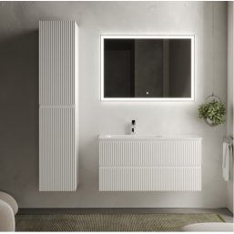 Мебель для ванной Sancos Snob R 100 Bianco левосто...