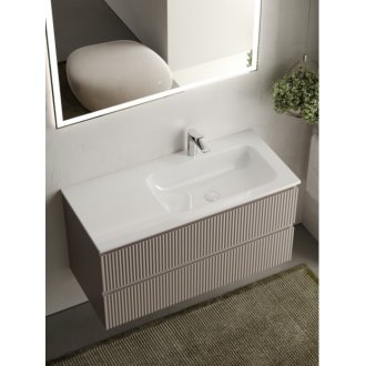 Мебель для ванной Sancos Snob R 100 Doha Soft правосторонняя