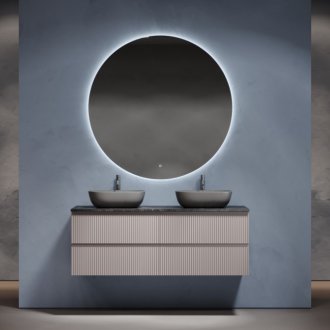 Тумба с раковинами и столешницей Sancos Snob R 140 Doha Soft TT140A1X
