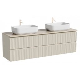 Тумба с раковинами и столешницей Sancos Snob R 160...