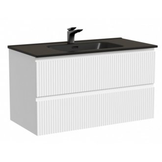 Мебель для ванной Sancos Snob R 90 Bianco Black