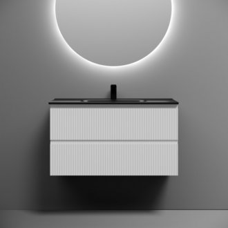 Мебель для ванной Sancos Snob R 90 Bianco Black