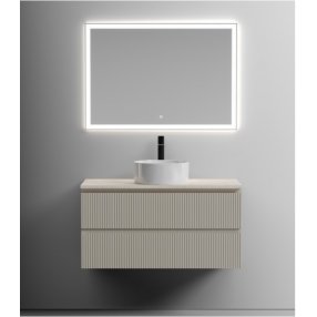 Мебель для ванной со столешницей Sancos Snob T 100 SNT100CE+TT100A2X+CN6032