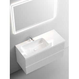 Мебель для ванной Sancos Snob T 100 Bianco левосторонняя